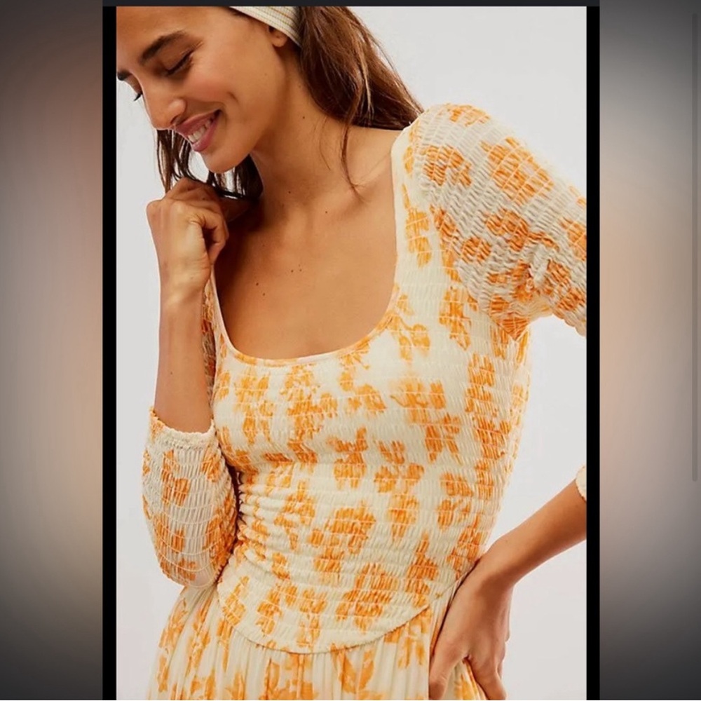 Free People It Is Fate Midi Dress - Picture 2 of 7